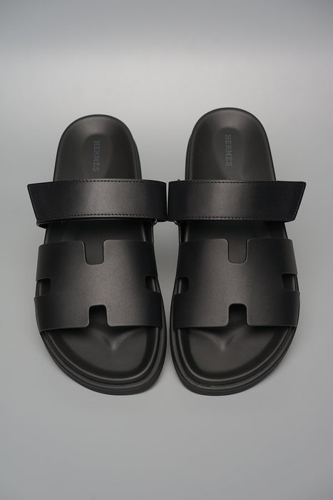 Hermes Chypre Sandals in Black Size 42 (Brand New)