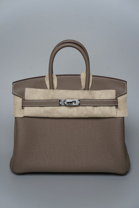 Hermes Birkin 25 Etoupe Togo Phw (Brand New)