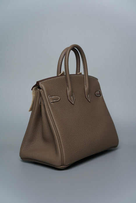 Hermes Birkin 25 Etoupe Togo Phw (Brand New)