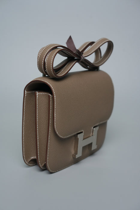 Hermes Constance 18 in Etoupe Epsom Phw (Brand New)