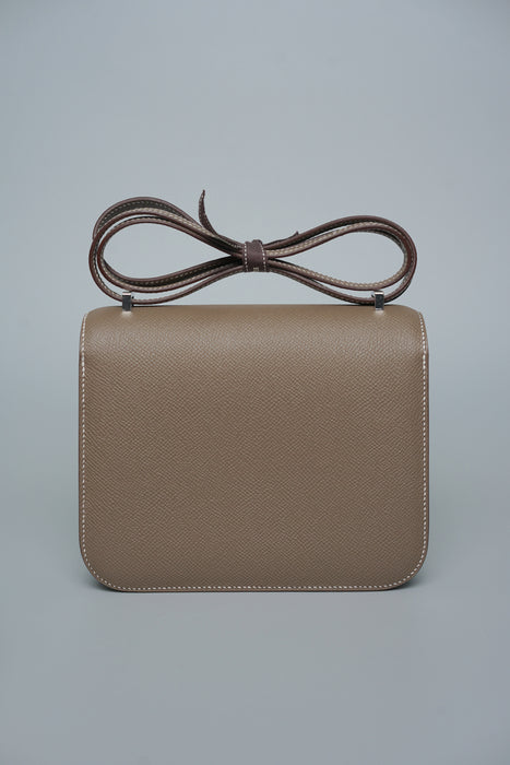 Hermes Constance 18 in Etoupe Epsom Phw (Brand New)