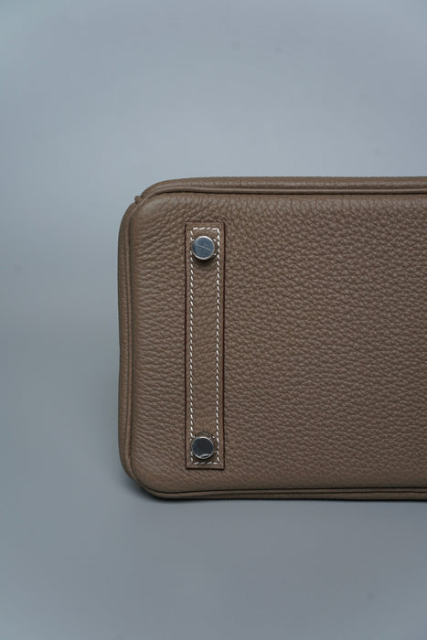 Hermes Birkin 25 Etoupe Togo Phw (Brand New)
