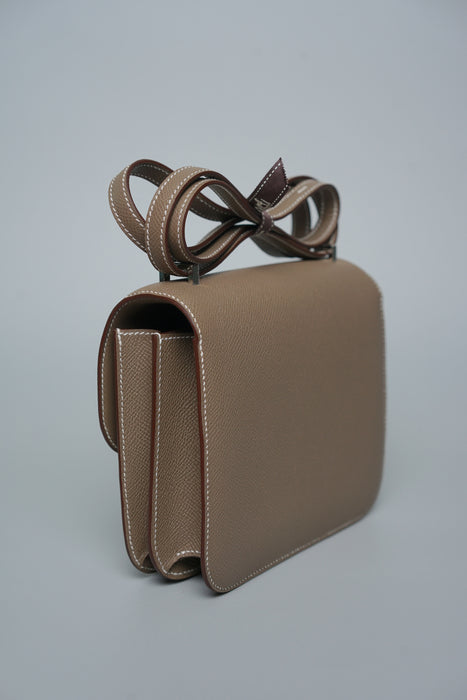 Hermes Constance 18 in Etoupe Epsom Phw (Brand New)