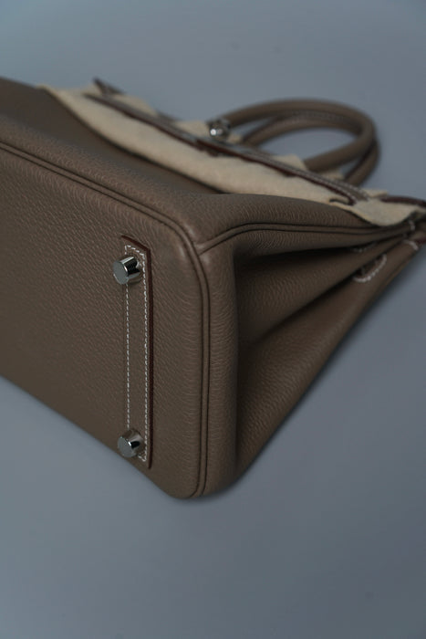 Hermes Birkin 25 Etoupe Togo Phw (Brand New)