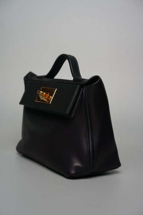 Hermes 2424 Mini in Black Ghw (Brand New)