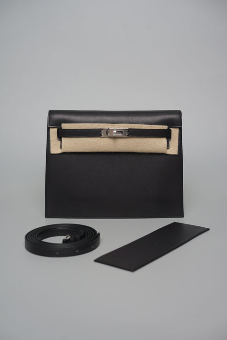 Hermes Kelly Danse in Noir Volupto Phw (Brand New)