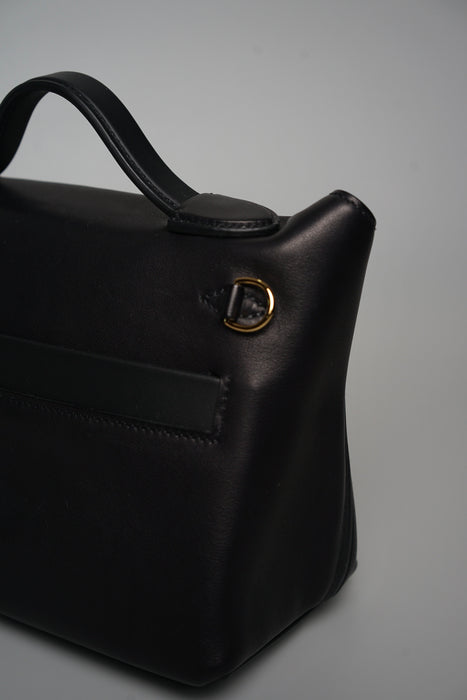 Hermes 2424 Mini in Black Ghw (Brand New)