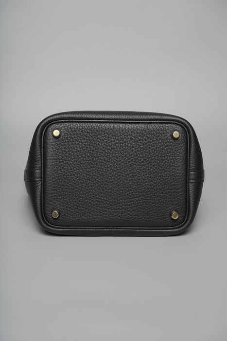 Hermes Picotin 18 in Noir Ghw (Brand New)