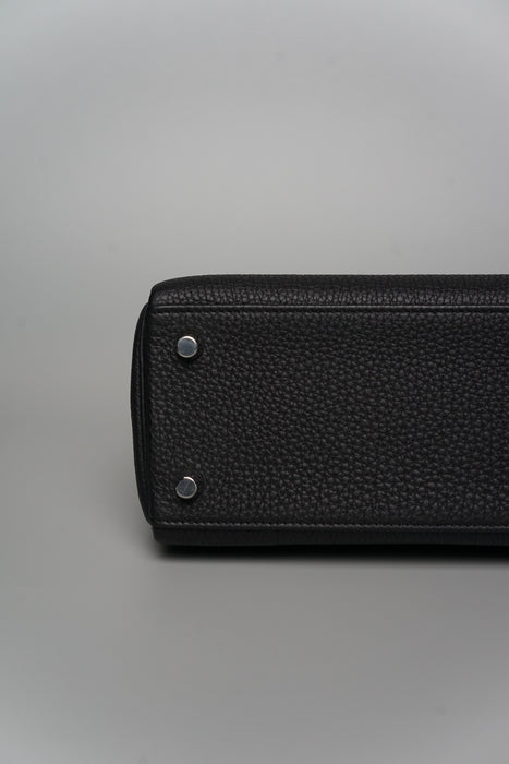 Hermes Kelly Retourne 25 in Noir Togo Phw (Brand New)
