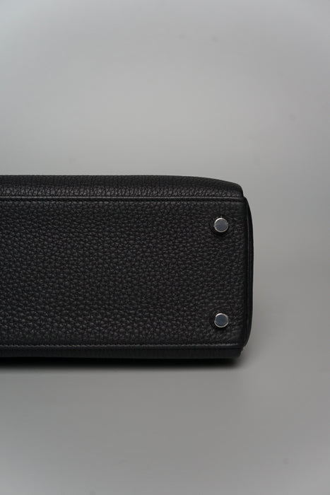 Hermes Kelly Retourne 25 in Noir Togo Phw (Brand New)