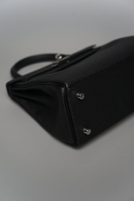 Hermes Kelly Retourne 25 in Noir Togo Phw (Brand New)