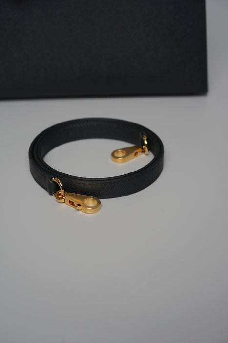 Hermes Kelly 25 II Sellier in Noir Epsom Ghw (Brand New)