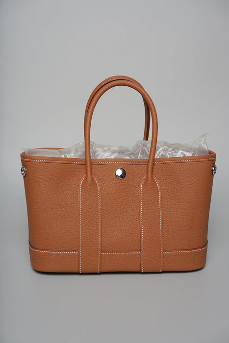 Hermes Mini Garden Party 23 in Gold Phw (Brand New)