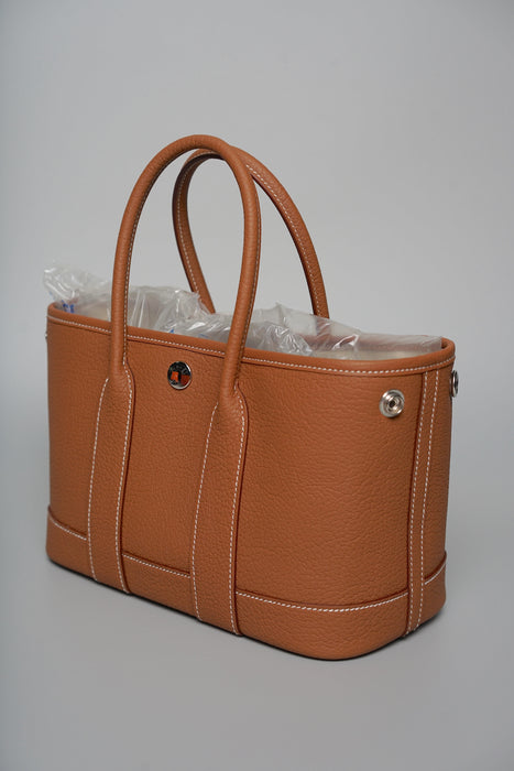 Hermes Mini Garden Party 23 in Gold Phw (Brand New)
