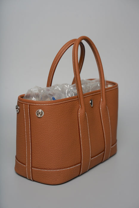 Hermes Mini Garden Party 23 in Gold Phw (Brand New)