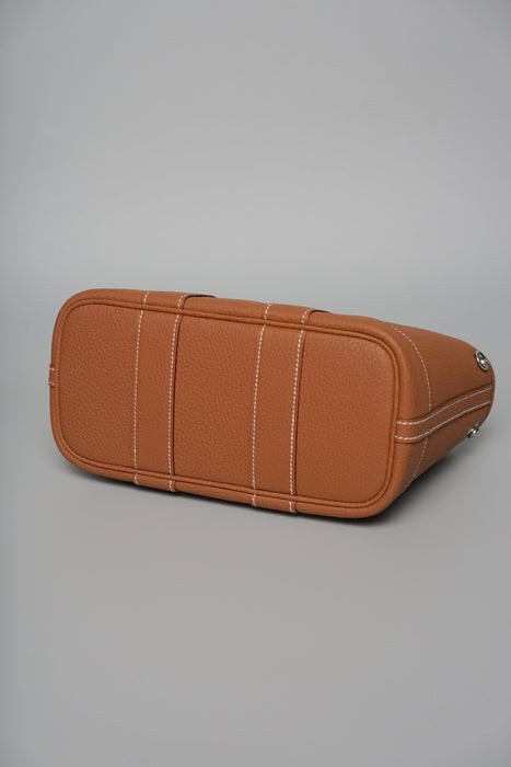 Hermes Mini Garden Party 23 in Gold Phw (Brand New)