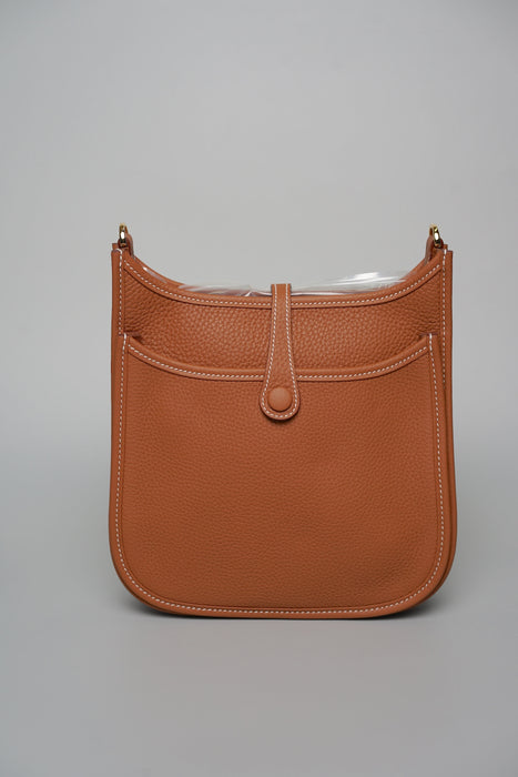 Hermes Evelyne 23 in Gold Ghw (Brand New)
