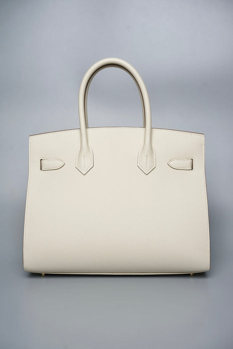 Hermes Birkin 30 Sellier in Craie Ghw