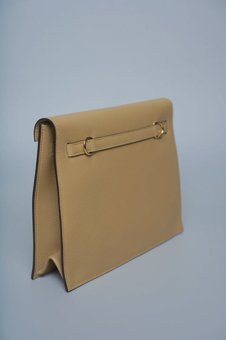 Hermes Kelly Danse in Poussiere Evercolor Ghw (Brand New)