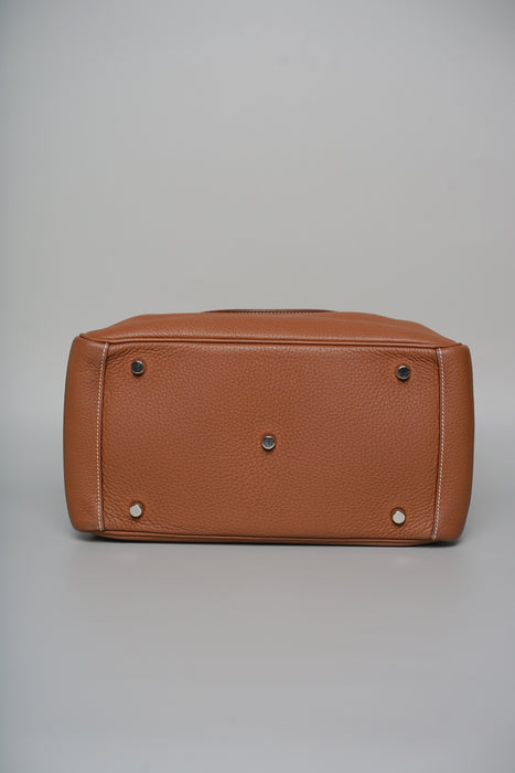 Hermes Lindy 30 in Gold Clemence Phw