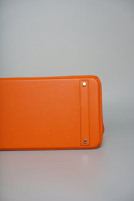 Hermes Birkin 40 in Orange Togo Phw