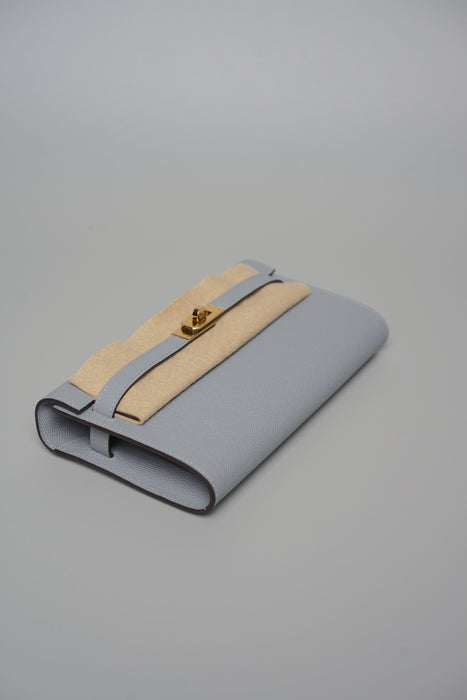 Hermes Kelly To Go in Gris Pantin Epsom Ghw (Brand New)