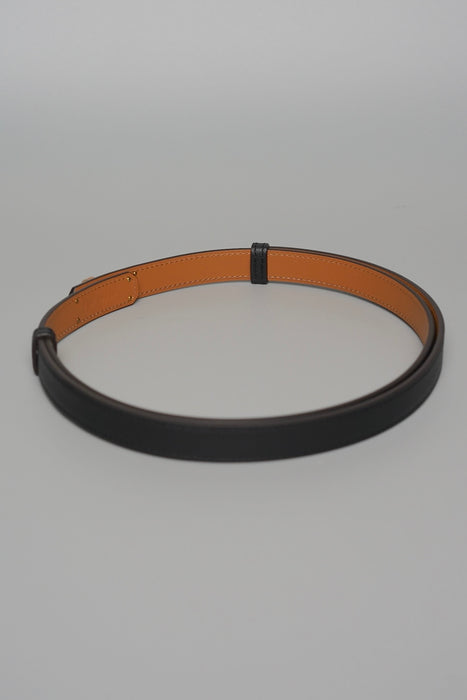 Hermes Kelly 18 Belt in Noir Rghw (Brand New)