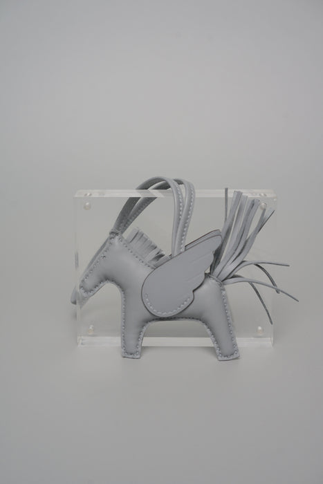 Hermes Pegase Charm PM in Gris Pantin (Brand New)