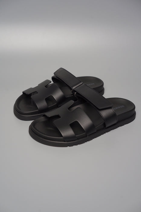 Hermes Chypre Sandals in Black Size 36 (Brand New)