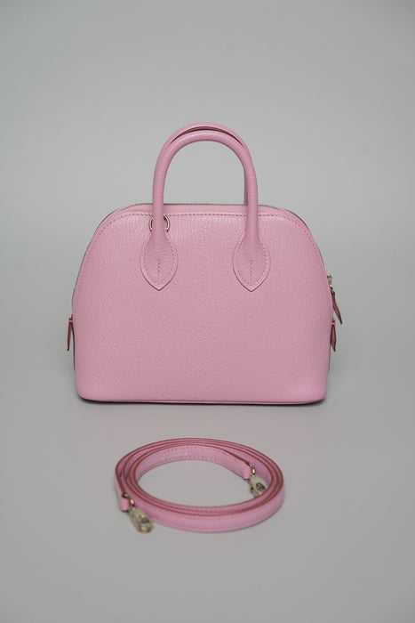 Hermes Mini Bolide in Mauve Sylvestre Chèvre Phw