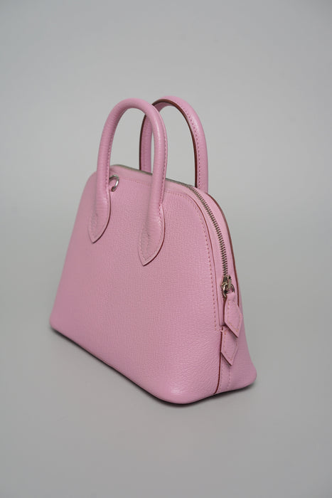 Hermes Mini Bolide in Mauve Sylvestre Chèvre Phw