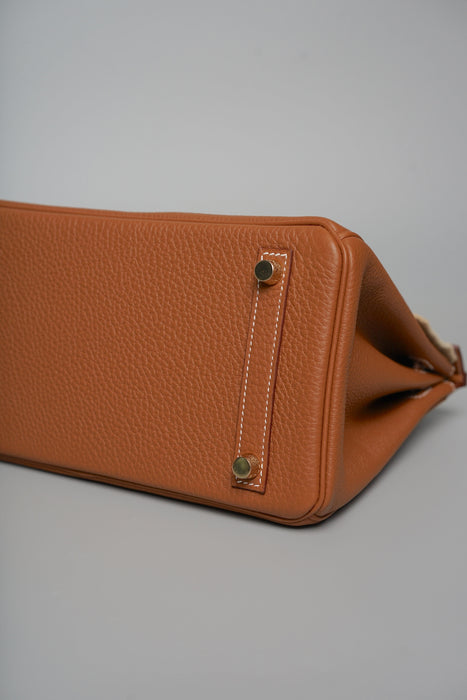 Hermes Birkin 25 in Gold Togo Ghw (Brand New)