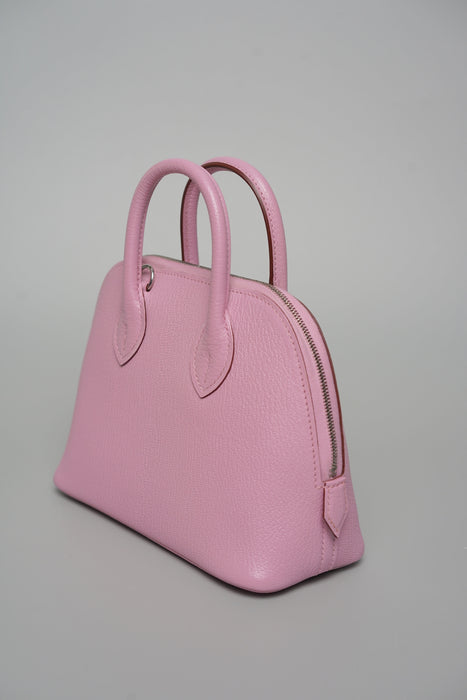 Hermes Mini Bolide in Mauve Sylvestre Chèvre Phw