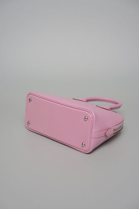 Hermes Mini Bolide in Mauve Sylvestre Chèvre Phw