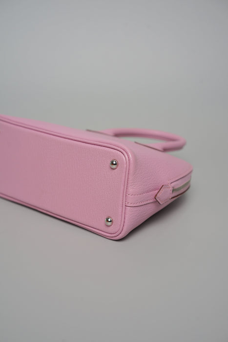 Hermes Mini Bolide in Mauve Sylvestre Chèvre Phw
