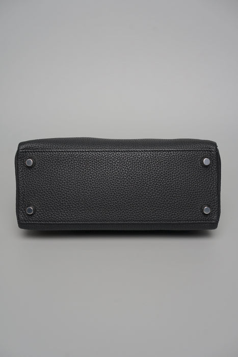 Hermes Kelly 25 in Noir Togo Phw (Brand New)