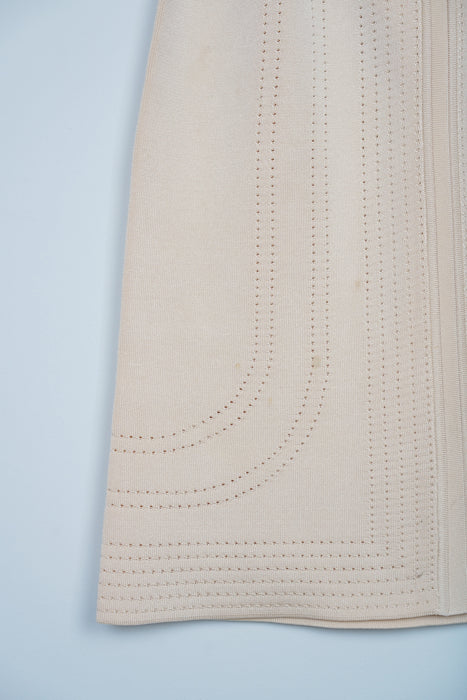 Hermes Skirt in Beige Size 34