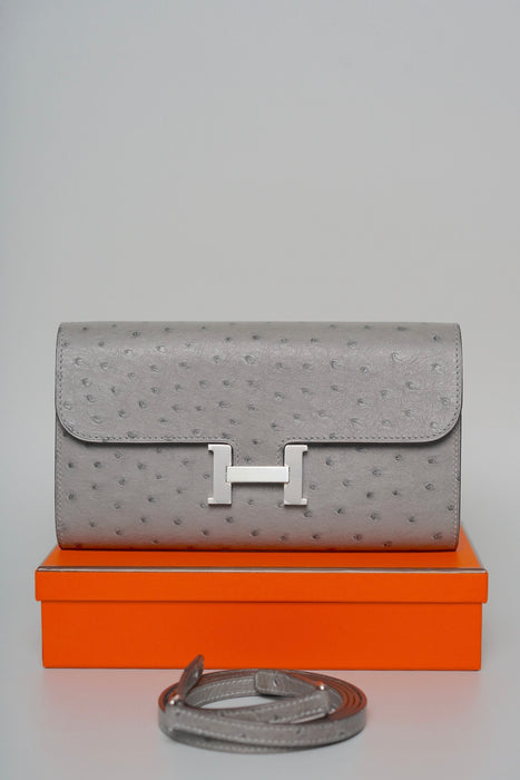 Hermes Constance To Go in Gris Meyer Phw (Brand New)