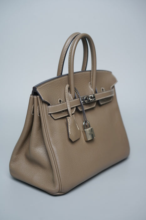 Hermes Birkin 25 in Novillo Etoupe Togo Phw