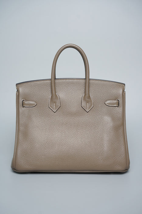 Hermes Birkin 25 in Novillo Etoupe Togo Phw