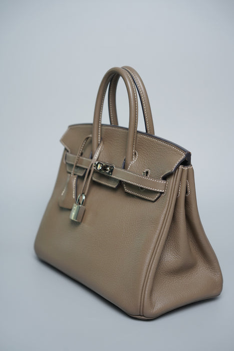 Hermes Birkin 25 in Novillo Etoupe Togo Phw