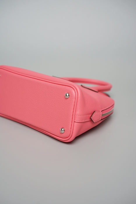 Hermes Mini Bolide in Rose Azalea Evercolour Phw (Brand New)