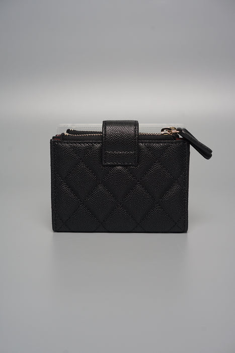 Chanel Cardholder Wallet in Black Caviar (Brand New)