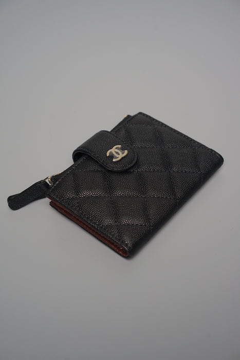 Chanel Cardholder Wallet in Black Caviar (Brand New)