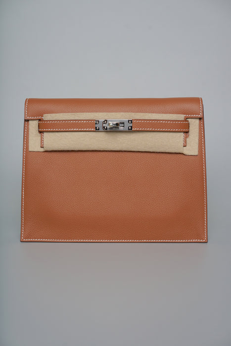 Hermes Kelly Danse in Gold Evercolor Phw (Brand New)