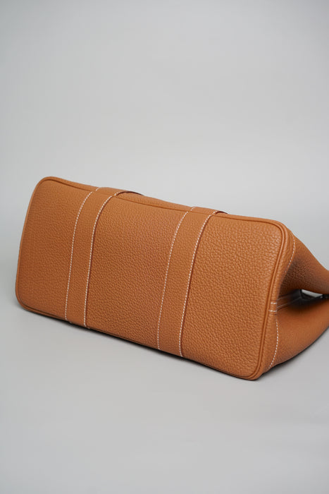Hermes Garden Party 36 in Gold Phw (Brand New)