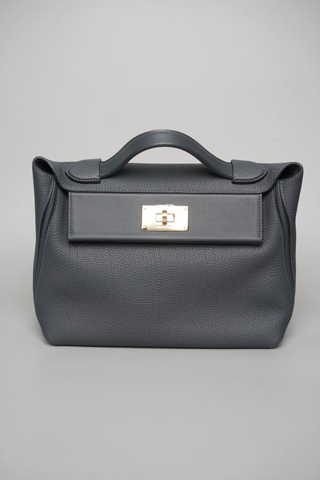 Hermes 2424-29 in Gris Misty PMB (Brand New)