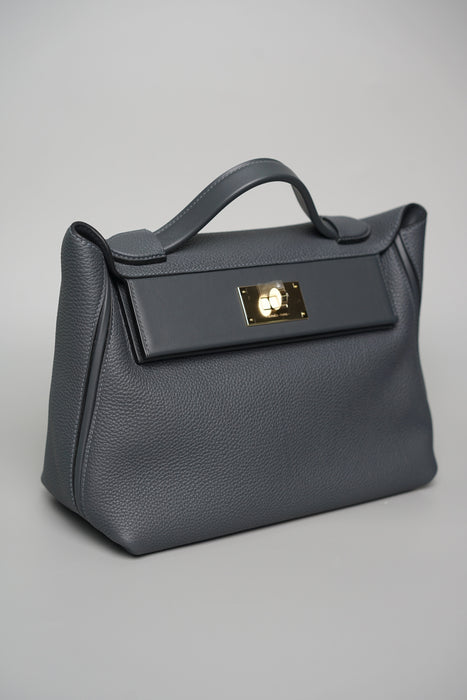 Hermes 2424-29 in Gris Misty PMB (Brand New)