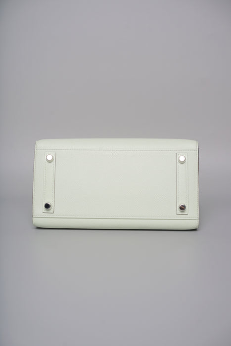 Hermes Birkin 25 in Vert Fizz Epsom Sellier Phw