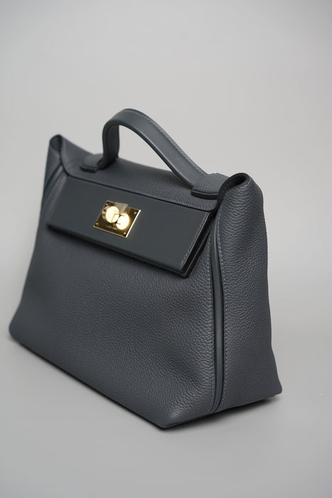 Hermes 2424-29 in Gris Misty PMB (Brand New)